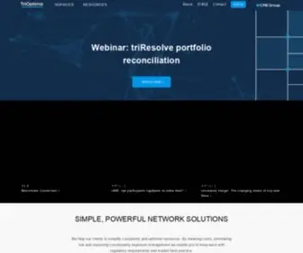 Trioptima.com(OTC derivatives) Screenshot