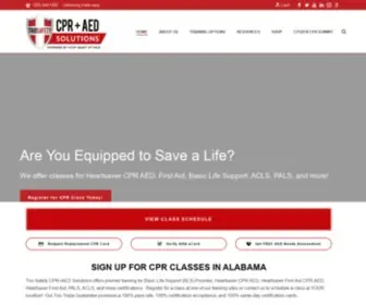 Triosafety.com(CPR/AED, BLS, ACLS, PALS, First Aid Training) Screenshot