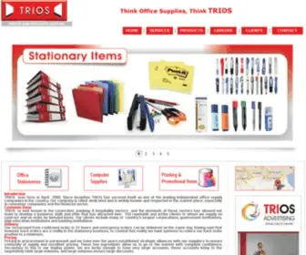 Triosqatar.com(Home page) Screenshot