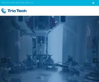 Triotechtools.com(Tools Manufacturing company in Dubai) Screenshot