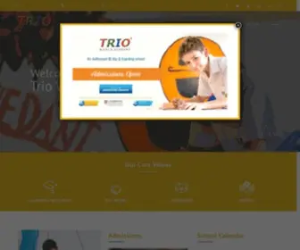 TrioWorldacademy.com(TRIO World Academy) Screenshot