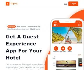 Trip-KIT.com(Guest Experience App for hotels) Screenshot