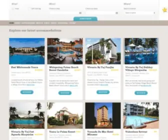 Trip2Goa.co(Trip2Goa Home) Screenshot