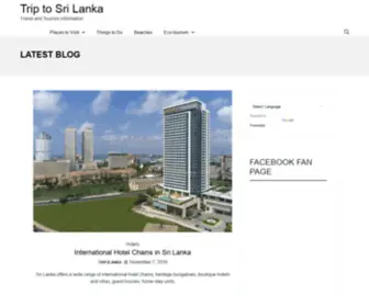 Trip2Lanka.com(Trip to Sri Lanka) Screenshot