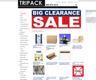 Tripack.com(Your Packaging Resource) Screenshot