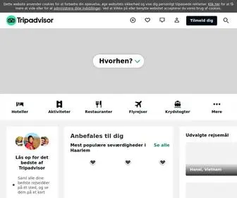 Tripadvisor.dk(Ferie) Screenshot