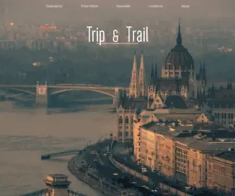 Tripandtrail.com(Travel and Hiking) Screenshot