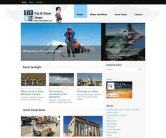 Tripandtravelnews.com(Trip & Travel News) Screenshot