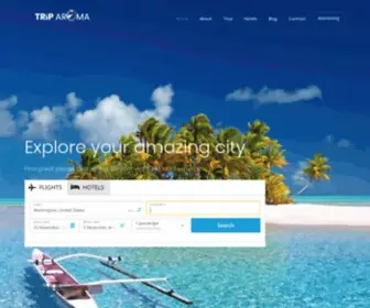 Triparoma.com(Best Travel Guide) Screenshot