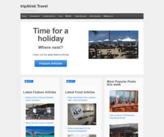 Tripatrek.com(TripAtrek Travel) Screenshot