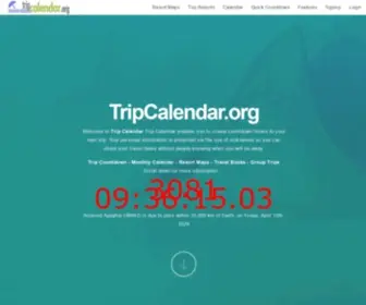 Tripcalendar.org(Trip) Screenshot