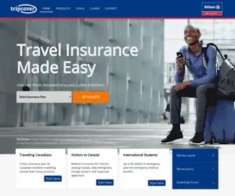 Tripcover.ca(TripCover) Screenshot
