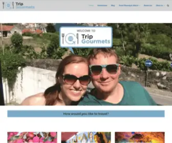 Tripgourmets.com(Travel for food) Screenshot