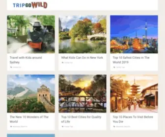 Tripgowild.com(Travel Ideas) Screenshot