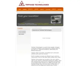 Triphasetech.com(Triphase) Screenshot