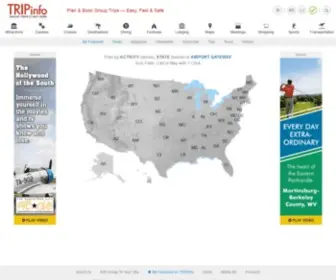 Tripinfo.com Screenshot