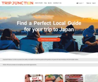 Tripjunction.com(Find a perfect local tour guide in Japan) Screenshot