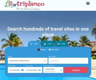 Triplanco.com(Search cheap flights) Screenshot