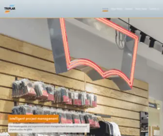 Triplar.co.uk(Experienced retail display) Screenshot