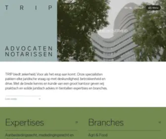 Triplaw.nl(TRIP Advocaten Notarissen) Screenshot