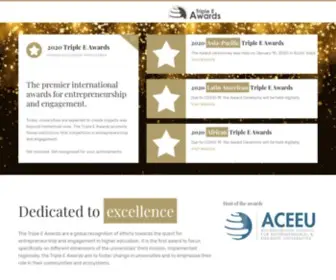 Triple-E-Awards.com(2020 Triple E Awards) Screenshot