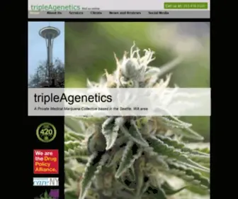 Tripleagenetics.com(Website Disabled) Screenshot