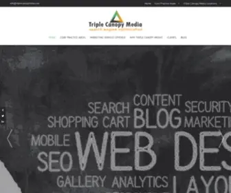 Triplecanopymedia.com(Triple Canopy Media) Screenshot