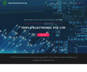 Triple.com.sg(Triple Electronic Pte Ltd) Screenshot