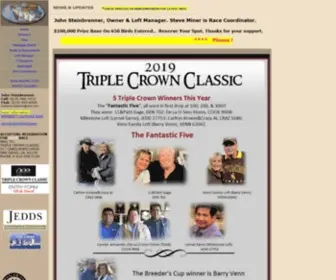 Triplecrownclassic.com(Pigeon) Screenshot
