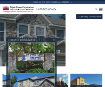 Triplecrowncorp.com(Apartments & Rentals in Central PA) Screenshot