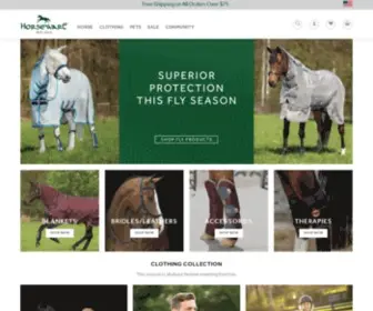 Triplecrowncustom.com(Horseware) Screenshot