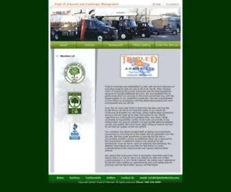 Tripledarborists.com(Triple D Arborists established in 1987) Screenshot