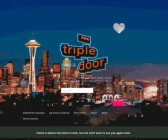 Tripledoor.net(The Triple Door) Screenshot
