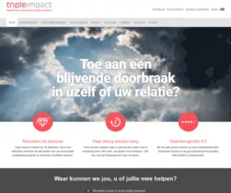 Tripleimpact.nl(Persoonlijke Effectiviteit & Individuele Coaching) Screenshot