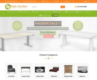 TriplejFurniture.com.au(Australian Custom Made Designer Furniture Sale) Screenshot