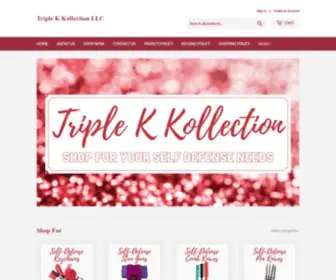 Triplekkollection.com(Triple K Kollection LLC) Screenshot