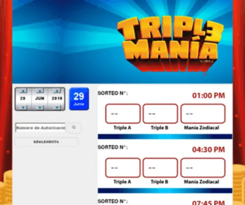 Triplemania.com(Triplemania) Screenshot