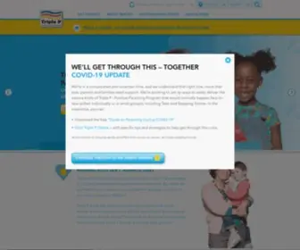 Triplep-Parenting.net.au(Positief Opvoeden) Screenshot