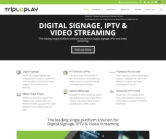 Tripleplay-Services.com(IP Televizyon (IPTV)) Screenshot