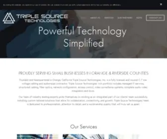 Triplesourcetech.com(Managed IT Services GilbertTriple Source Technologies) Screenshot