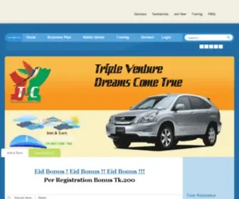 Tripleventure.com(Triple Venture) Screenshot