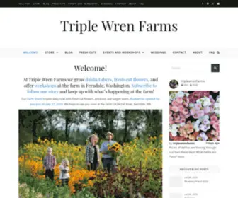 Triplewrenfarms.com(Triple Wren Farms) Screenshot