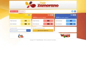 Triplezamorano.com(Triple Zamorano) Screenshot