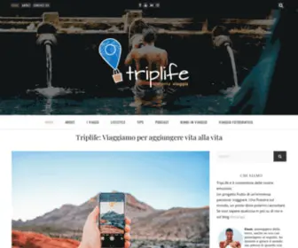 Triplife.it(Viaggiamo per aggiungere vita alla vita) Screenshot