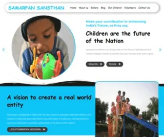 Triplifi.com(Give a Future to orphaned children's) Screenshot