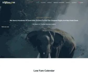 Triplinetours.com(Tripline Tours) Screenshot