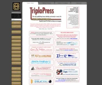 Triplo.com(Triplo Press) Screenshot