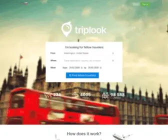 Triplook.me(Find fellow travelers) Screenshot