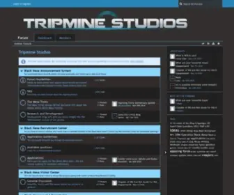 Tripminestudios.com(Tripmine studios) Screenshot