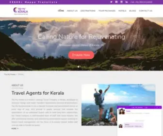 Tripmykerala.com(Best Kerala Tour Packages for Family and Honeymoon Couples) Screenshot